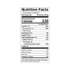 Theo Double Chocolate Peanut Butter Cups Nutrition Facts