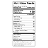 Theo Chocolate Sweet Vanilla 45% Milk Chocolate Nutrition Facts