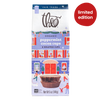 Theo Chocolate Peppermint Cocoa Cups, 8-piece gable box