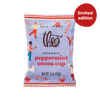 Theo Chocolate Peppermint Cocoa Cups, individually wrapped cup