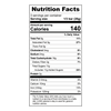 Theo Sweet & Spicy 55% Dark Chocolate Bar Nutrition Facts