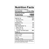 Theo Coffee Toffee 70% Dark Chocolate Bar Nutrition Facts