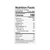 Theo Salted Almond 45% Milk Nutrition Facts